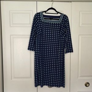 Talbots women’s dress. Blue. Size X